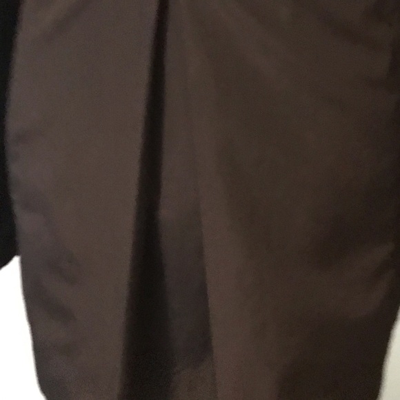 Covington Black Double Breasted Trench Coat - Picture 4 of 8